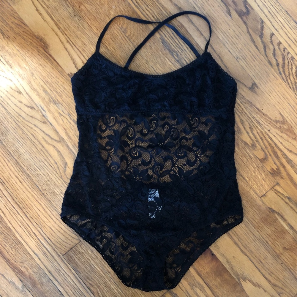 Black Lace Bodysuit